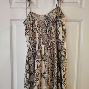 Snakeskin sundress